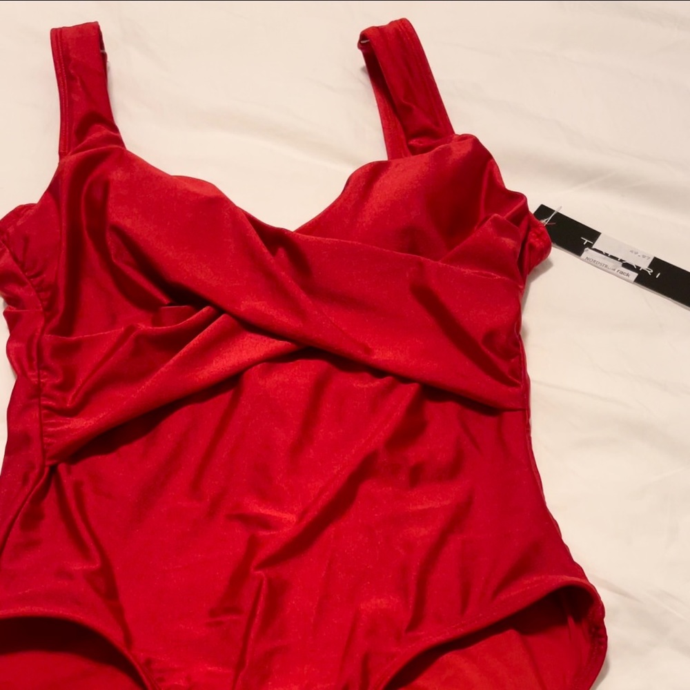 NWT RED SWIMSUIT SIZE M
